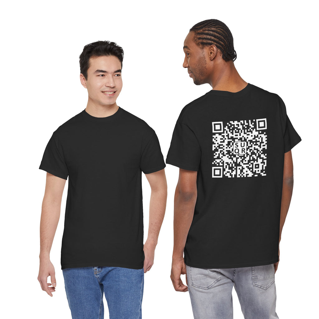 "No Kings" - QR Code Tee - Scannable Back Design