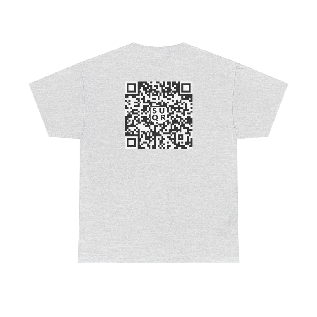 QRCode No Kings (Front & Back) Graphic Tee — Street Art Style
