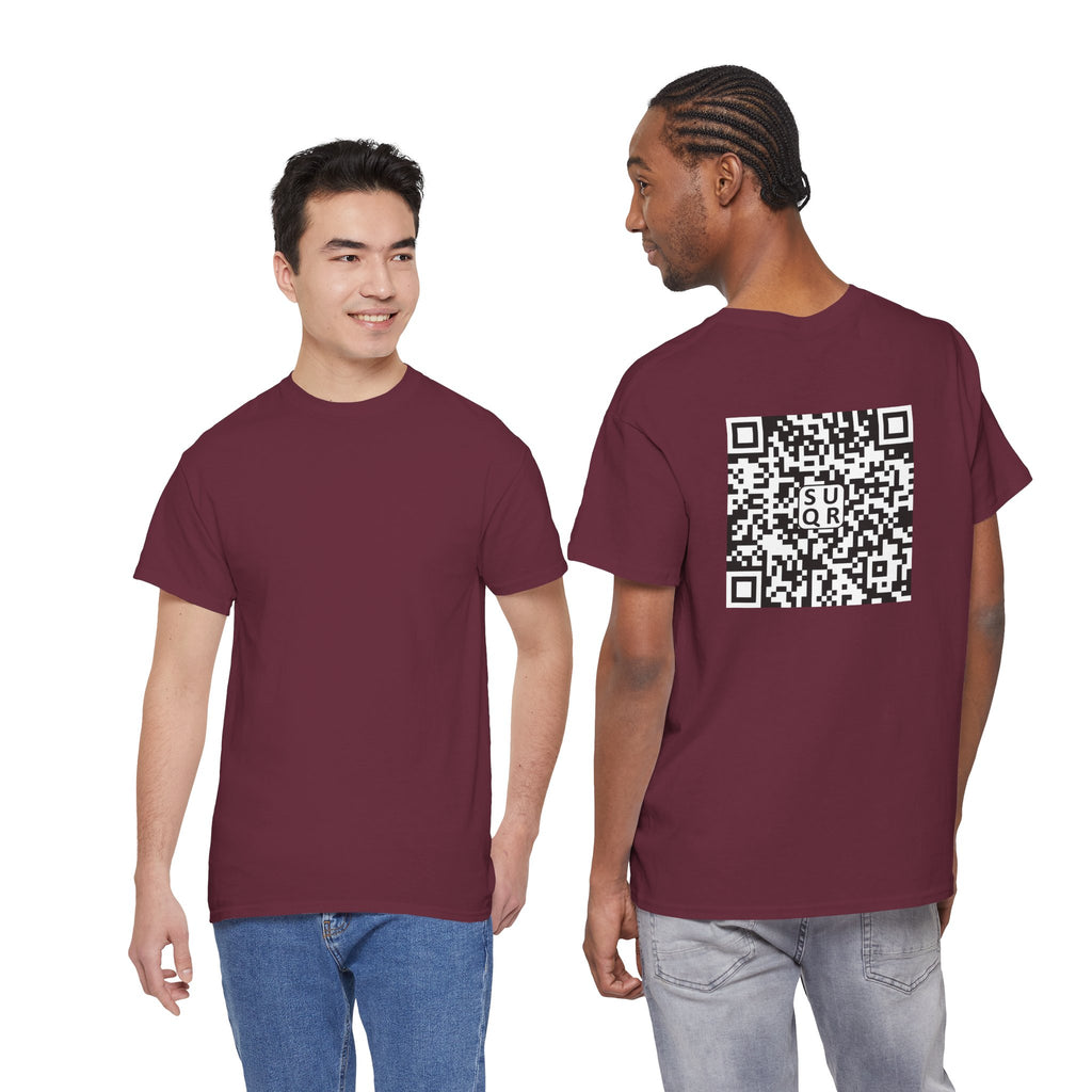 "No Kings" - QR Code Tee - Scannable Back Design