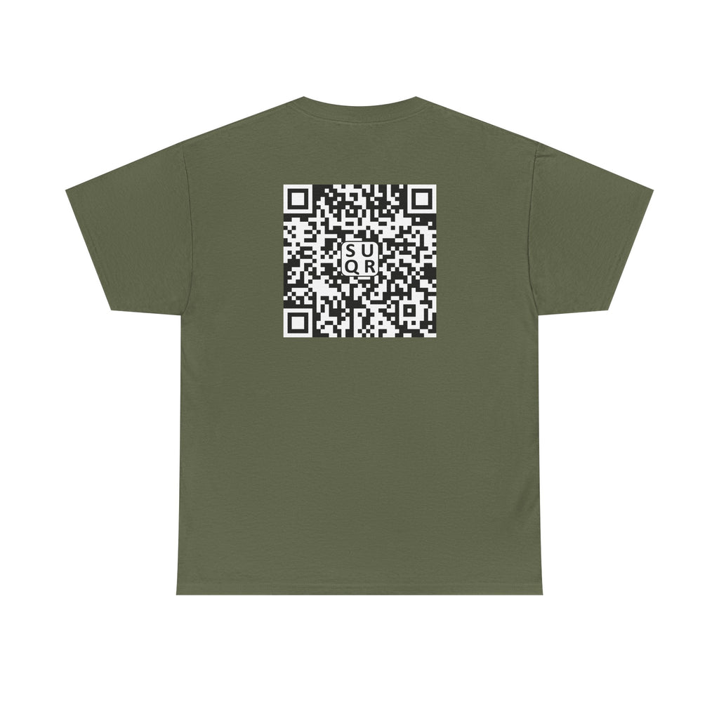 "No Kings" - QR Code Tee - Scannable Back Design