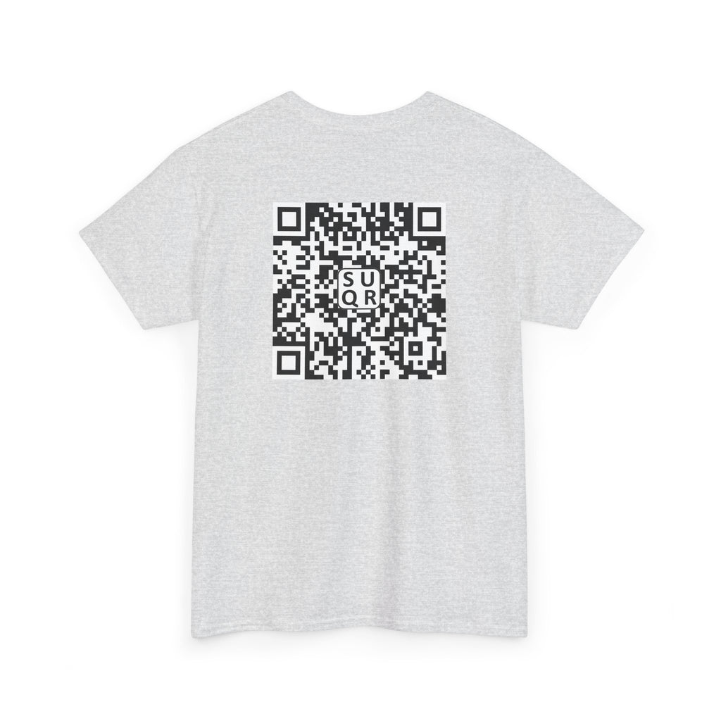 QRCode No Kings (Front & Back) Graphic Tee — Street Art Style