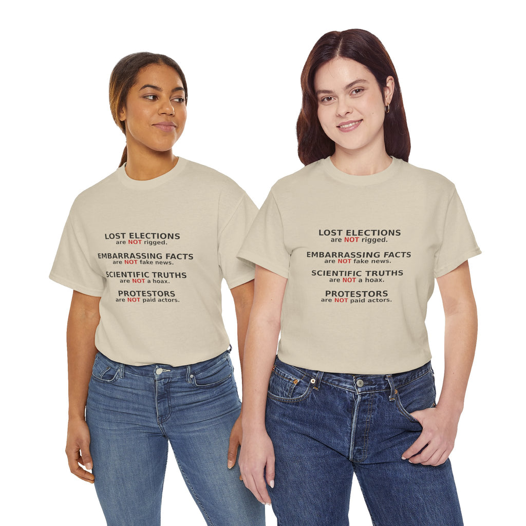“Lost Elections" Graphic TShirt