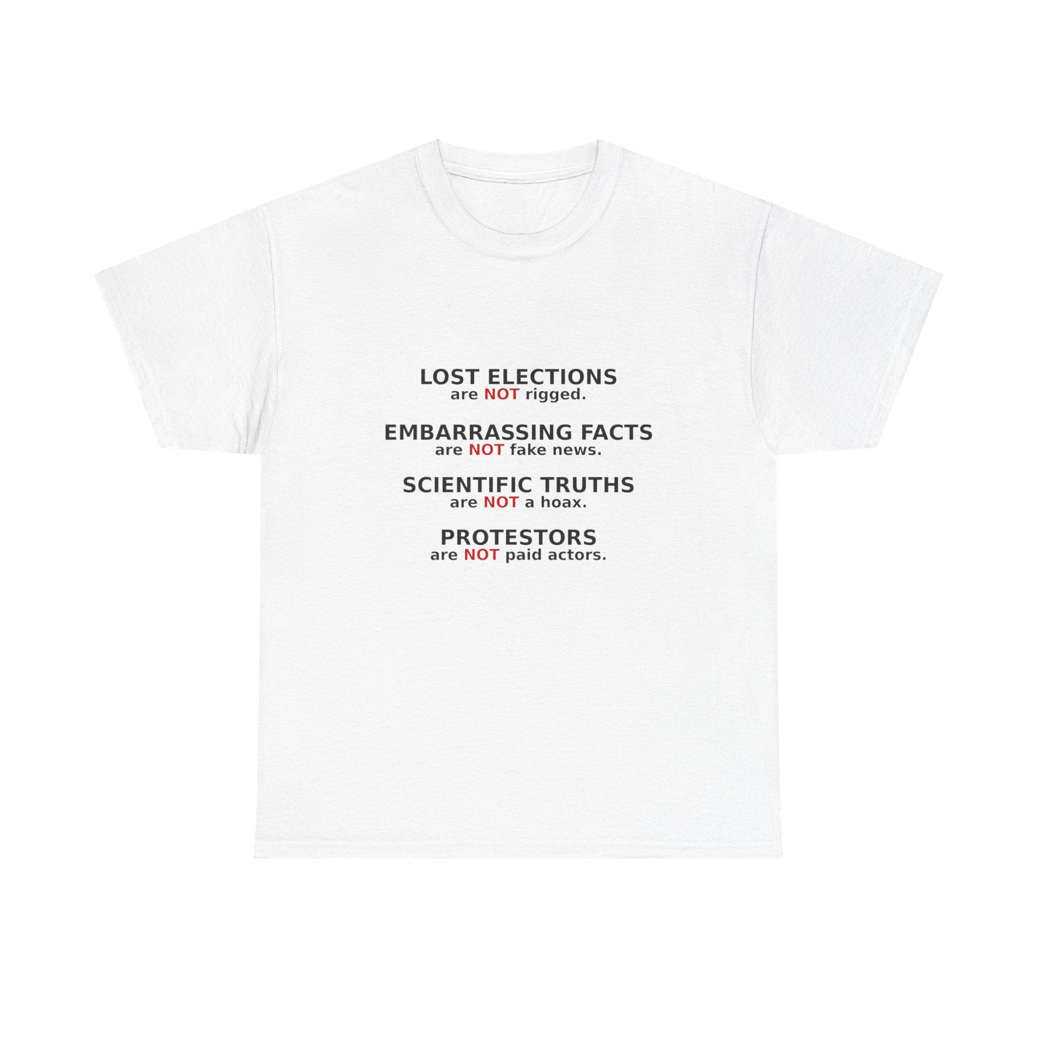 “Lost Elections" Graphic TShirt