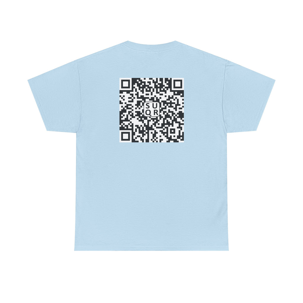 QRCode No Kings (Front & Back) Graphic Tee — Street Art Style